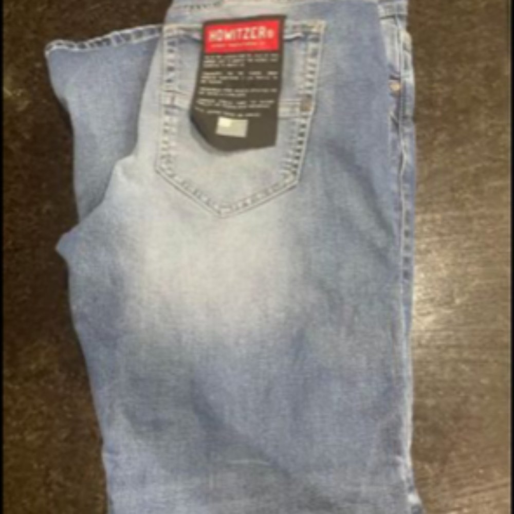 Men's Buckle Jeans